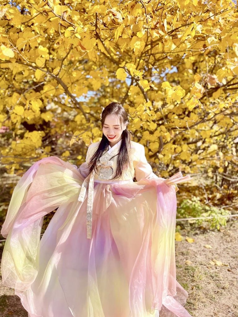 Pink Hanbok